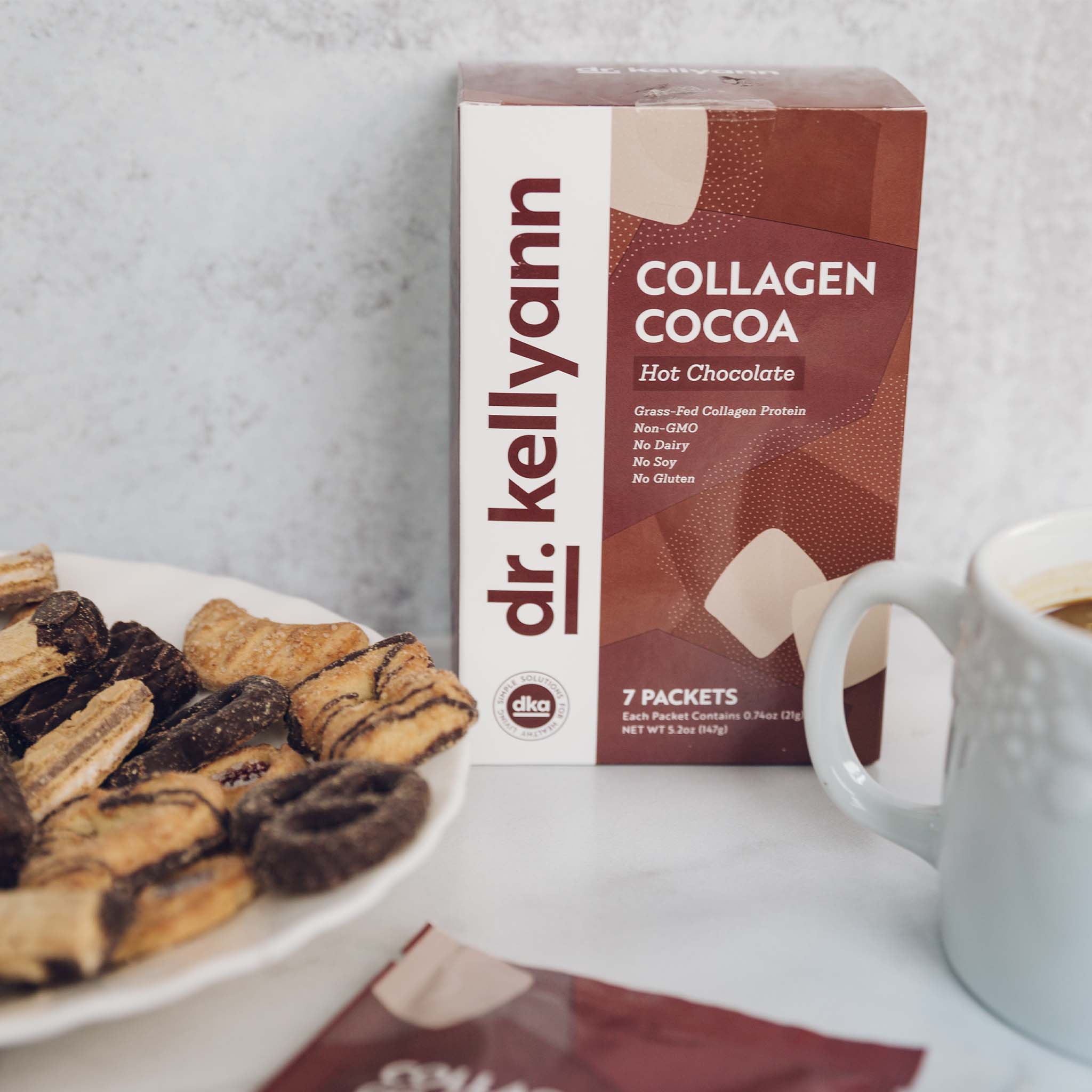Hot Cocoa Collagen Protein Powder | Dr. Kellyann