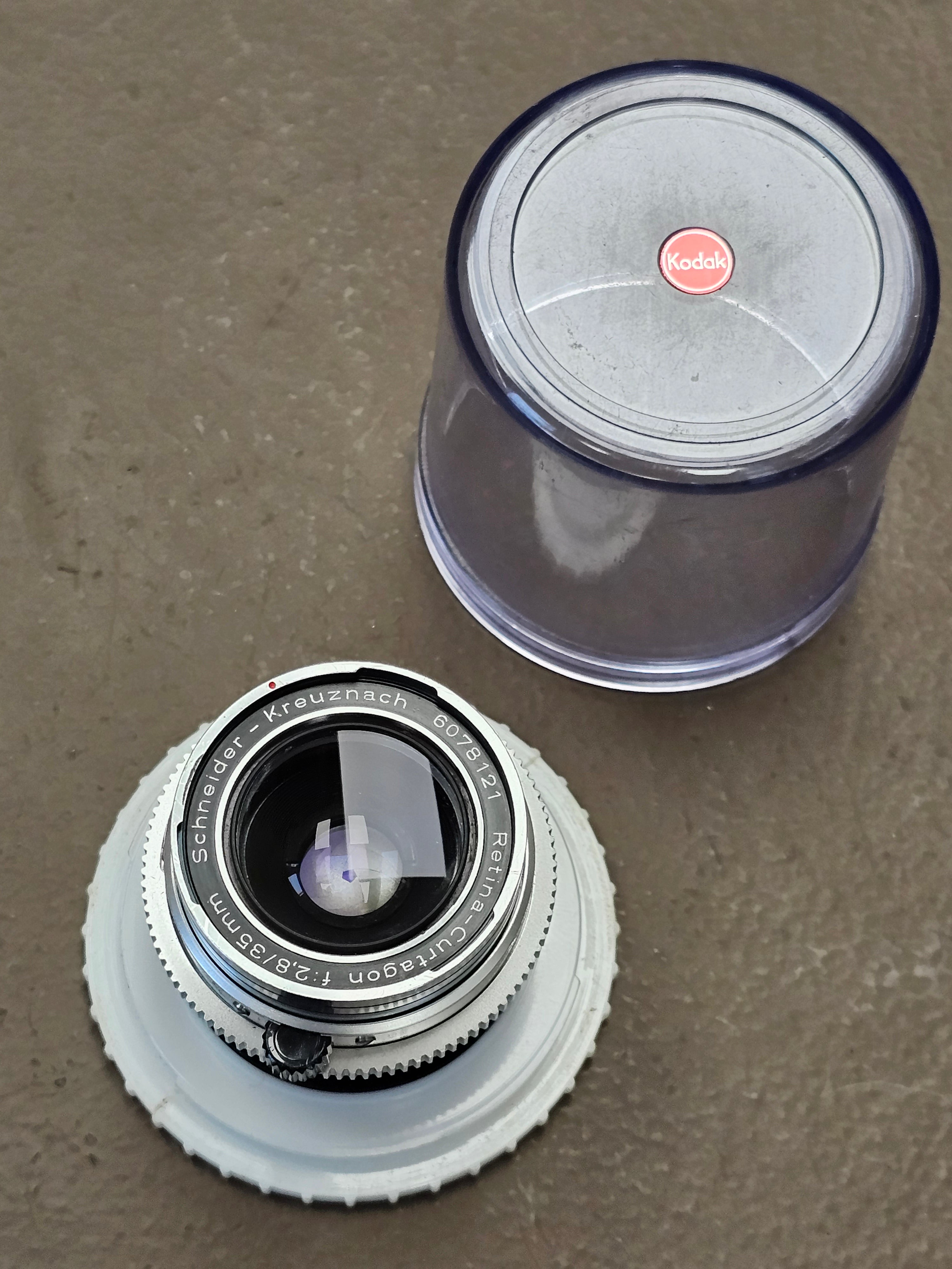 Schneider-Kreuznach Retina-Curtagon 35mm f2.8 Compur for Kodak