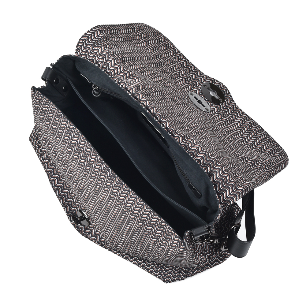 ナイロンにも波柄です！！ZANELLATO POSTINA M＋トルメンティーナ