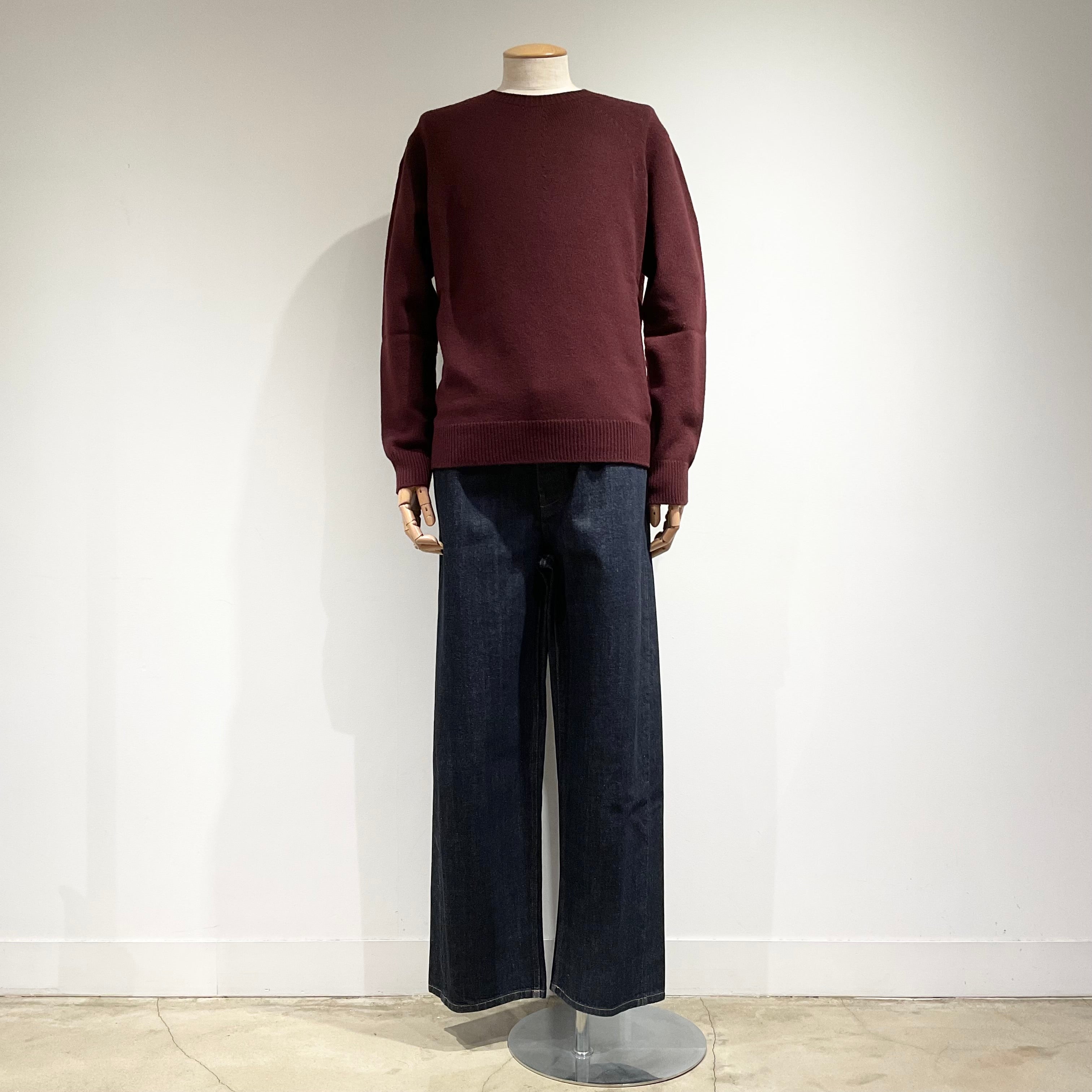 JIL SANDER/ジルサンダー カシミヤ ブレンド クルーネックセーター