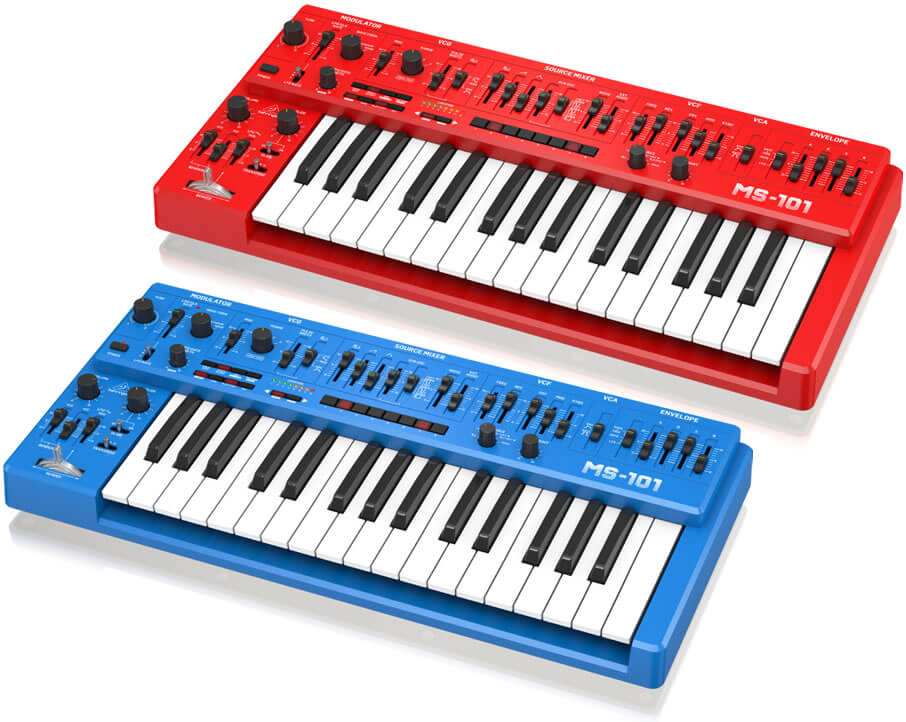 BEHRINGER MS-101 - アナログシンセの入門機種「Roland SH-101」の復刻