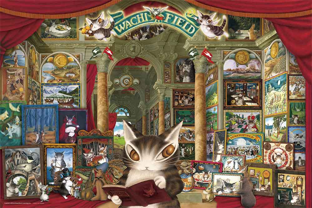 迫力サイズのダヤンアート！やのまん「わちふぃーるど ジグソーパズル