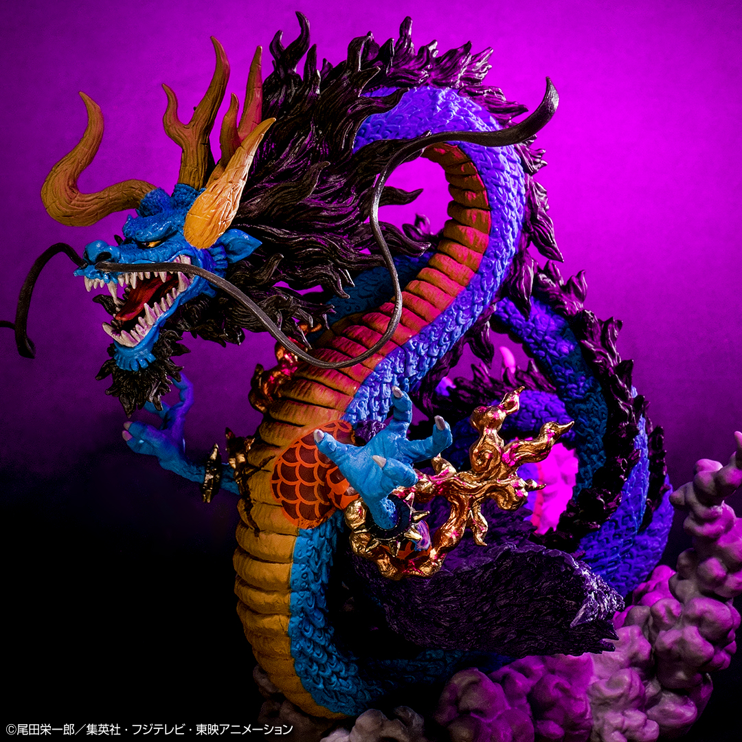 不死鳥マルコとカイドウ龍形態のリアルフィギュアが登場！一番くじ