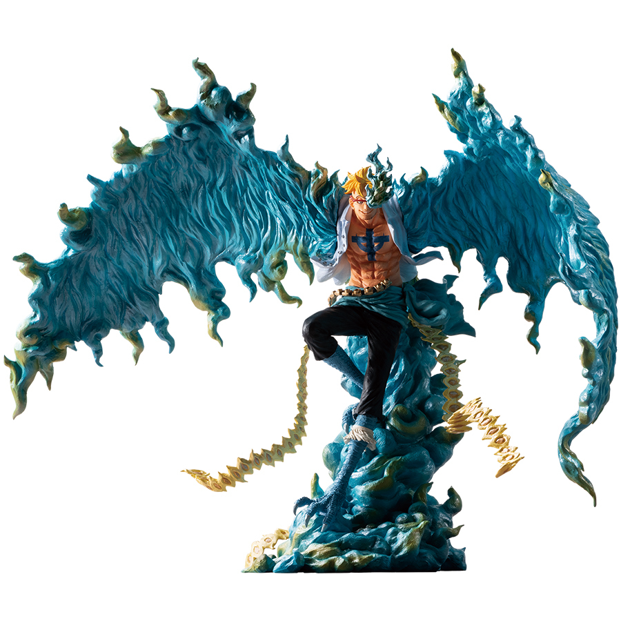 不死鳥マルコとカイドウ龍形態のリアルフィギュアが登場！一番くじ