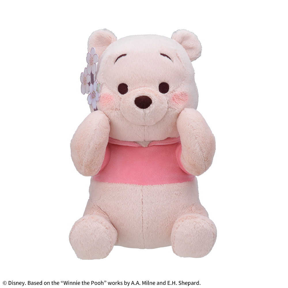 桜の花をほっぺにあてる仕草がかわいい！セガプライズ ディズニー