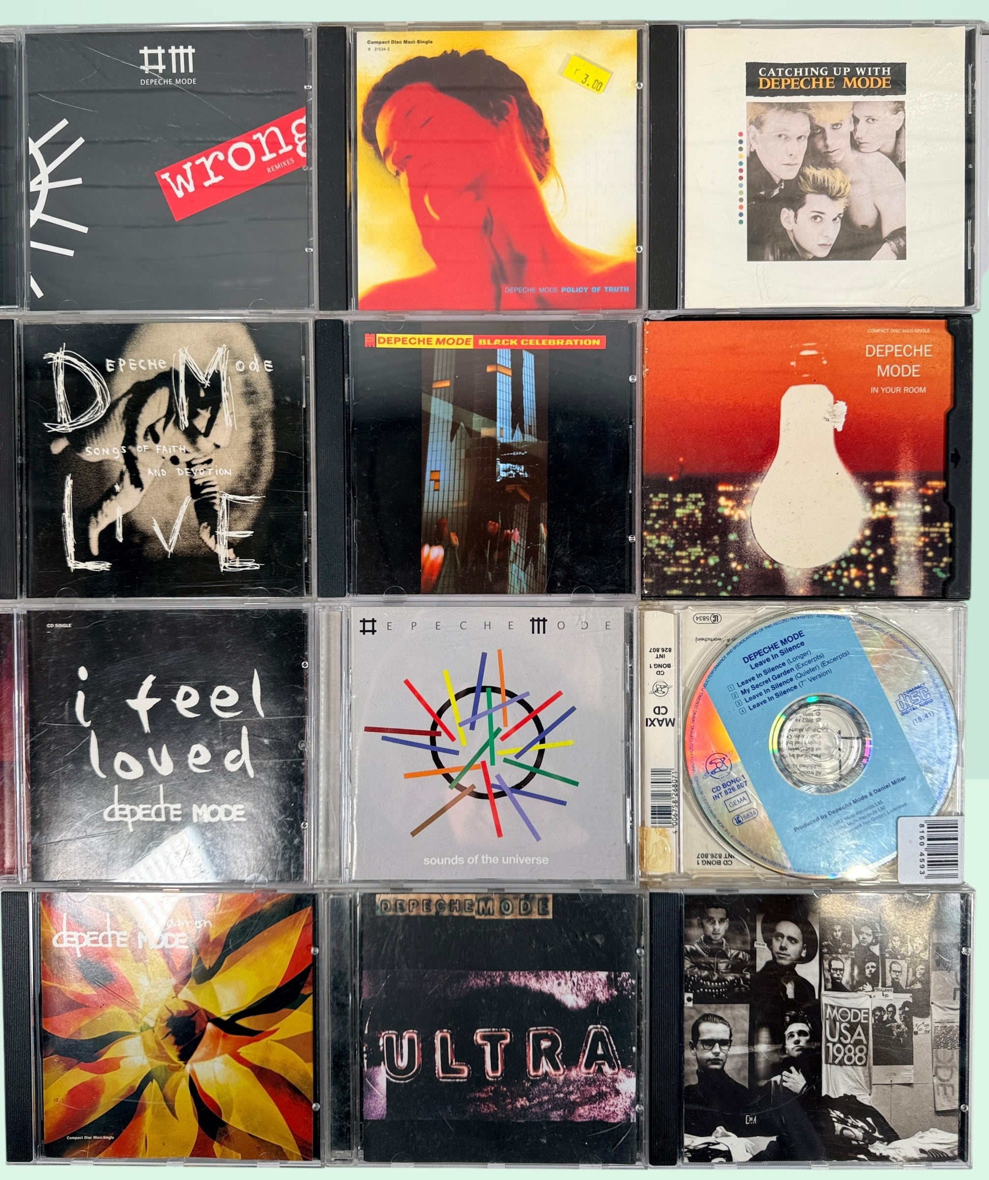 Depeche Mode, CD Collection, Lot of 28 Discs, Albums, Singles