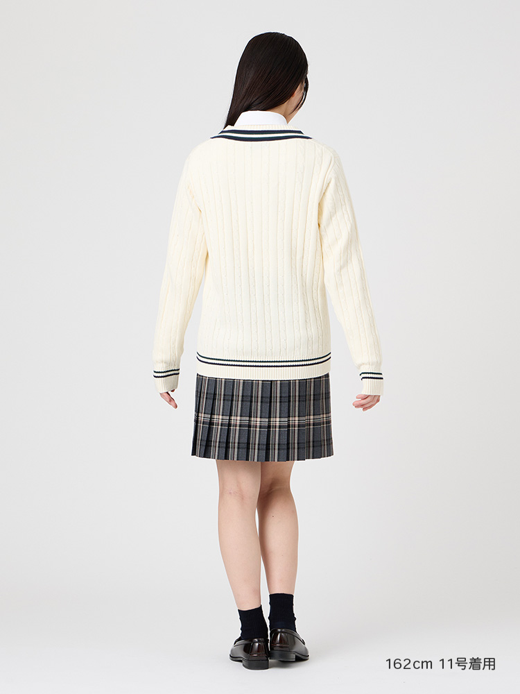 Venus 綿セーター7G〈ケーブル編/ライン入り〉 | 【公式通販】イースト