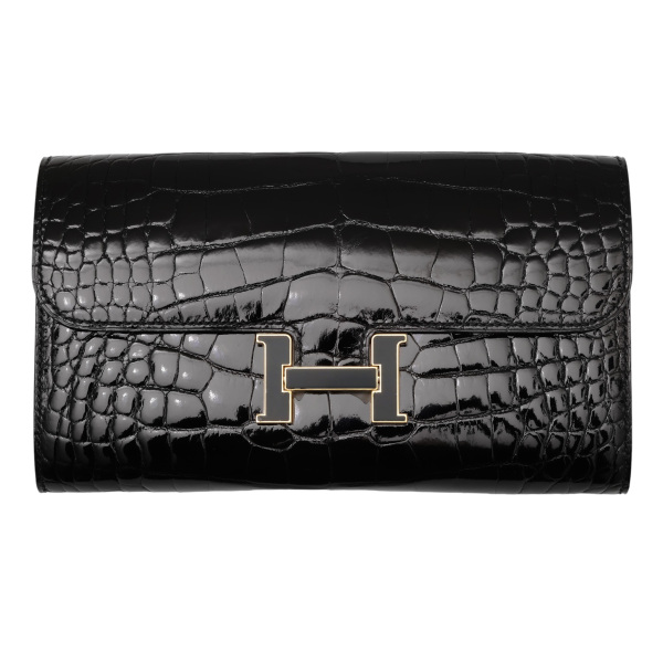 未使用] エルメス コンスタンスロング トゥーゴー アリゲーター