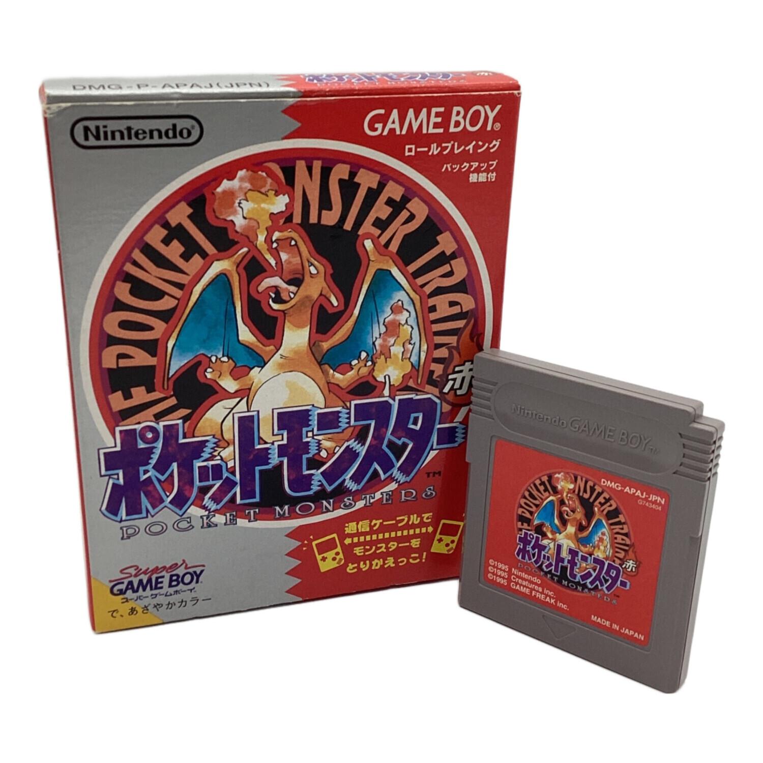 ゲームボーイ用ソフト ポケットモンスター赤 -｜トレファクONLINE