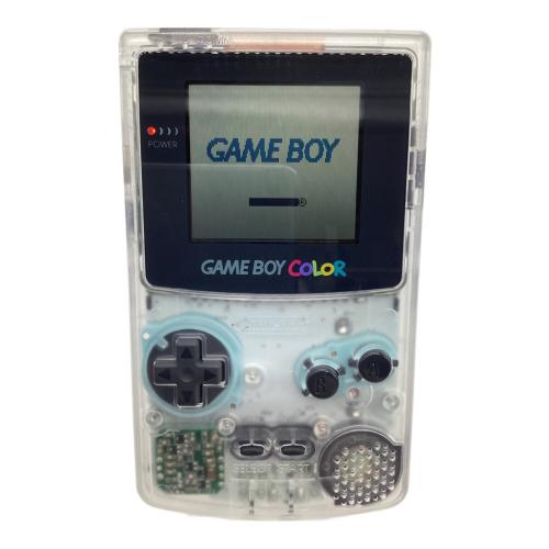 ゲームボーイカラー クリア CGB-001 動作確認済み CH22915874