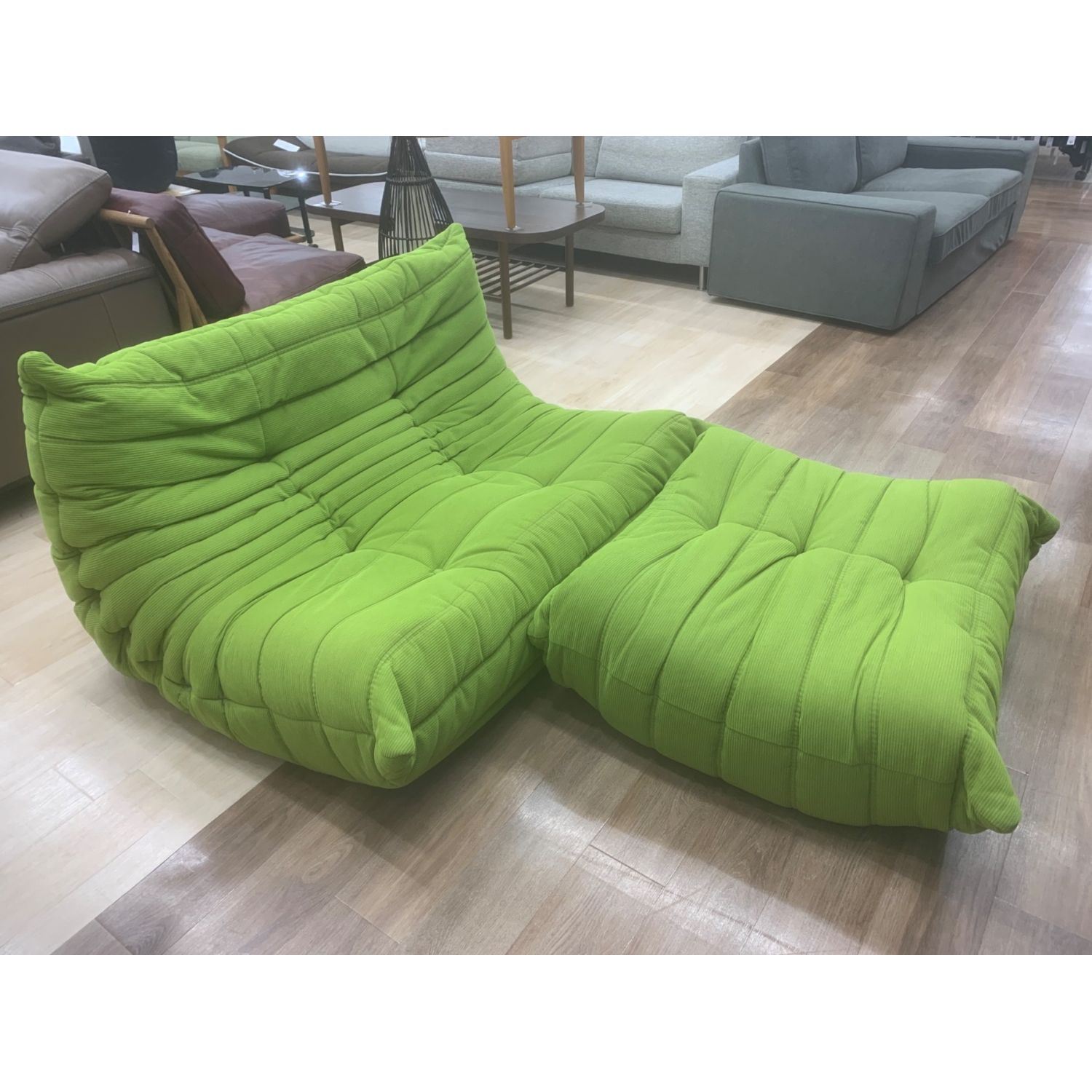 リーンロゼ オットマン グリーン 正規品 ligne roset(リーン・ロゼ