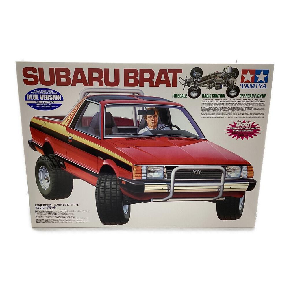 TAMIYA (タミヤ) ラジコン 1/10電動RCカー スバル ブラット（ブルー