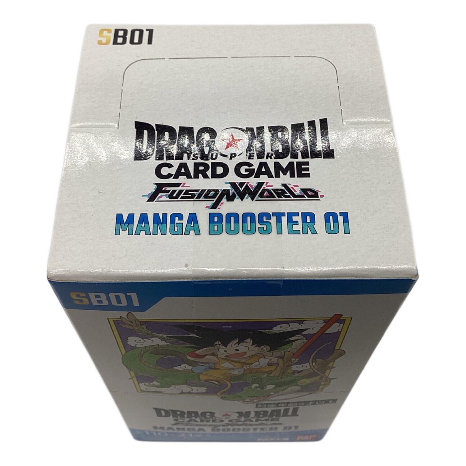 即日発送】ドラゴンボール MANGA BOOSTER 01テープ付き6BOX テープ付き