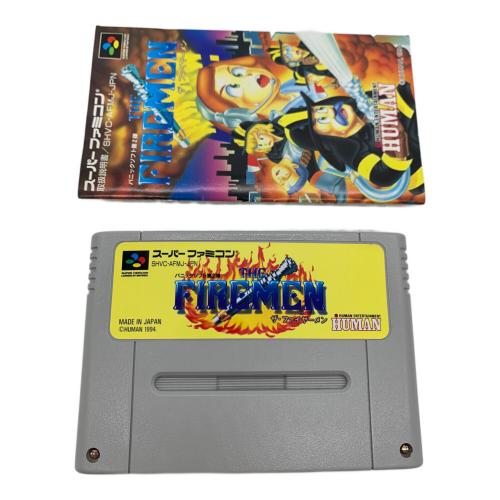 HUMAN スーパーファミコン用ソフト 現状販売 ザ・ファイヤーメン