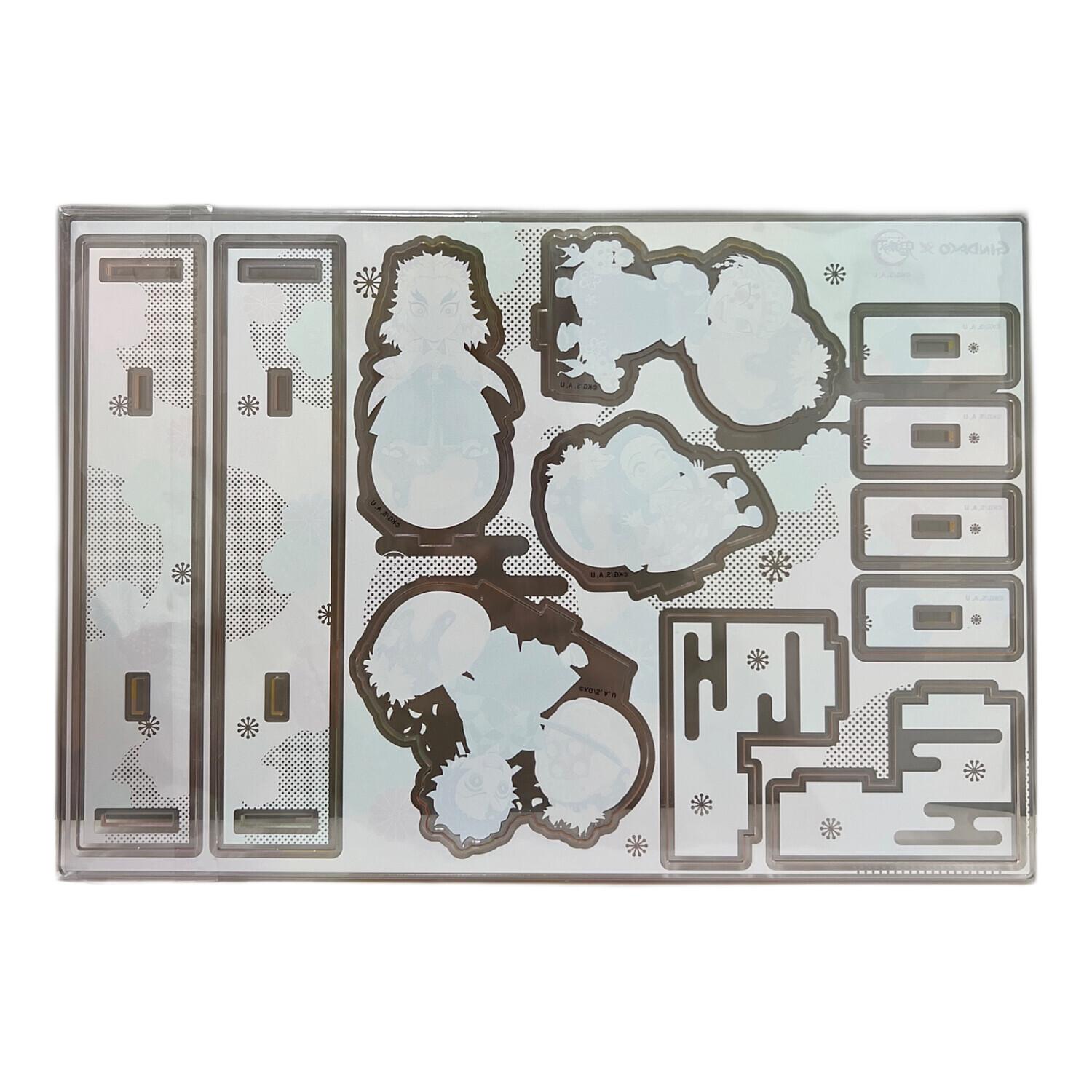 鬼滅の刃 (鬼滅ノ刃) ジオラマアクリルスタンド 「築地銀だこ×鬼滅の刃