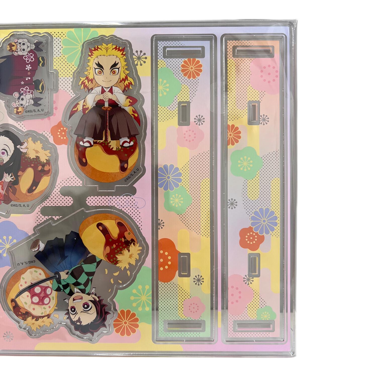 鬼滅の刃 (鬼滅ノ刃) ジオラマアクリルスタンド 「築地銀だこ×鬼滅の刃