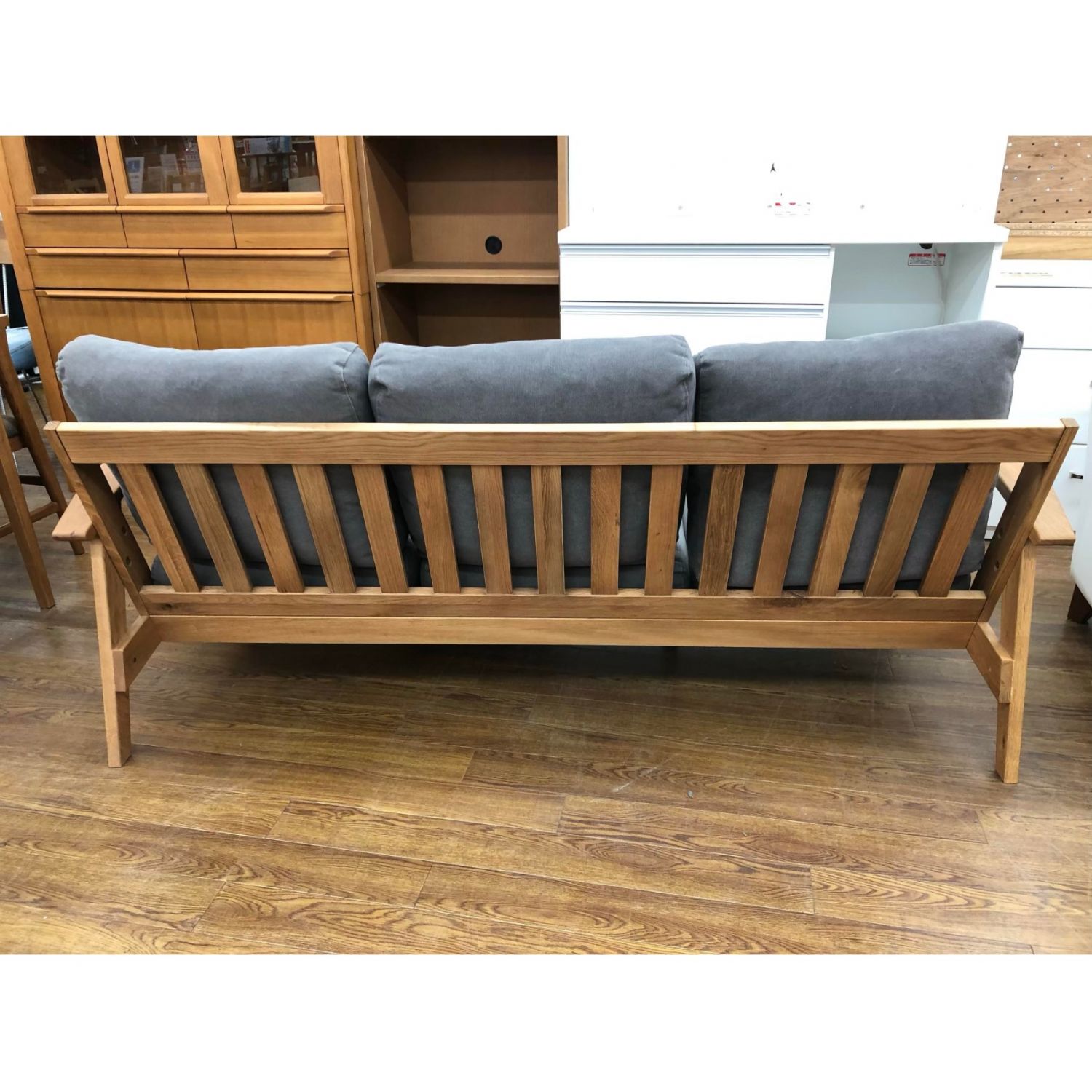 URBAN RESEARCH (アーバンリサーチ) 3人掛けソファー グレー