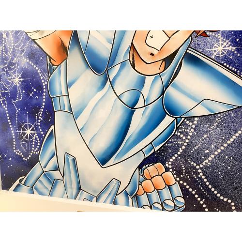 聖闘士星矢 複製原画 聖闘士星矢FinalEdition』刊行開始記念複製原画