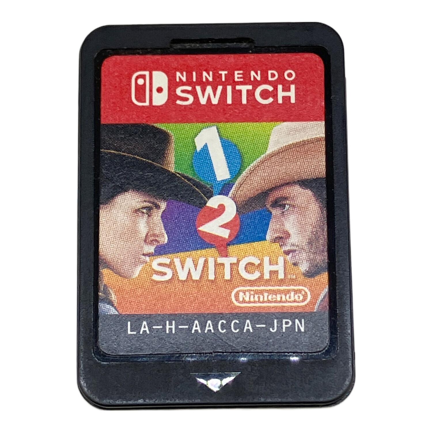 Nintendo Switch用ソフト 1-2-Switch（ワンツースイッチ）/Switch