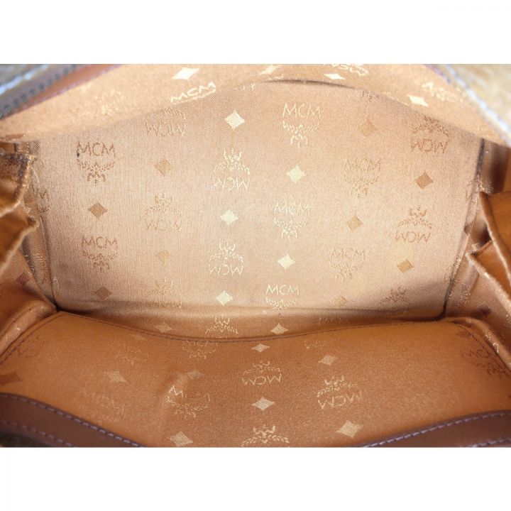 MCM エムシーエム ヴィセトス ロゴグラム 2way ショルダーバッグ