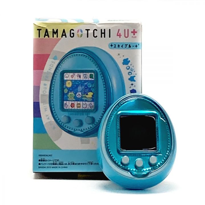 バンダイ BANDAI たまごっち4U ブルー 新品電池付き バンダイ BANDAI