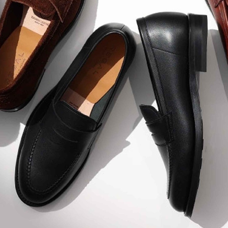 REGAL 12GL ローファー ブラック リーガル ビジネスシューズ(24.0cm