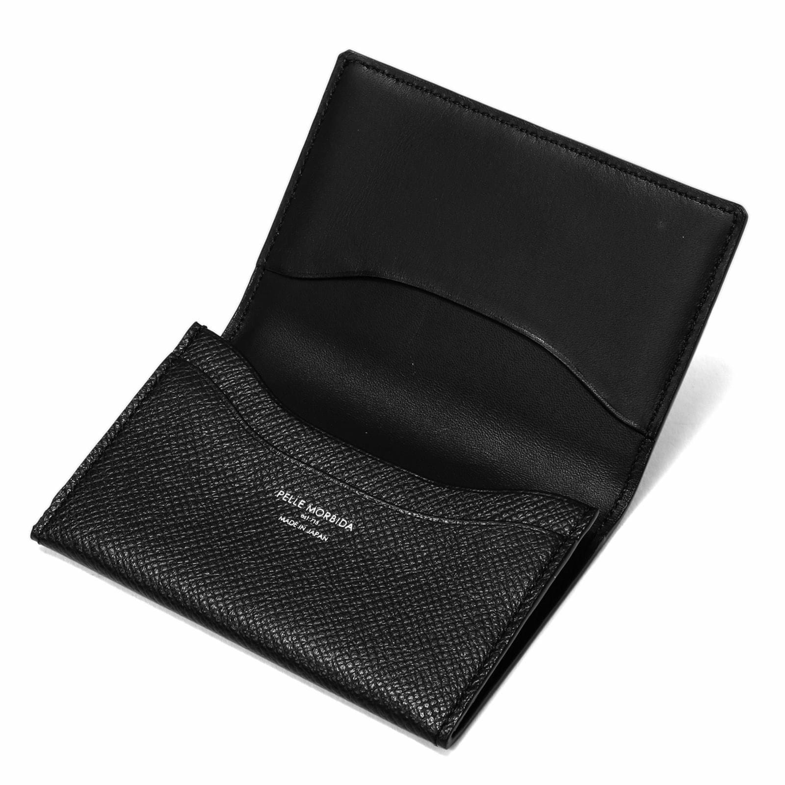 ペッレモルビダBA305-名刺入れ（カードケース） BLACK(BLACK): PELLE