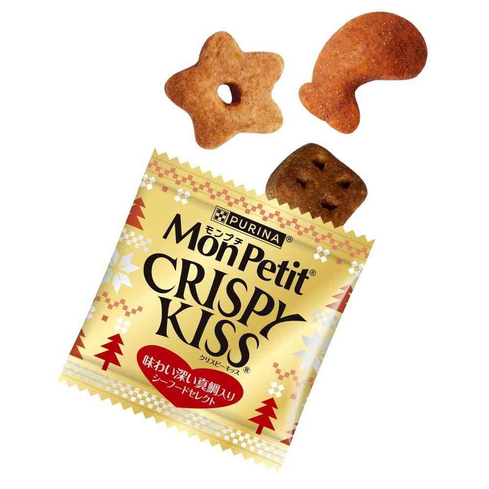 ネスレ日本 モンプチ クリスピーキッス 味わい深い真鯛入 りシーフード