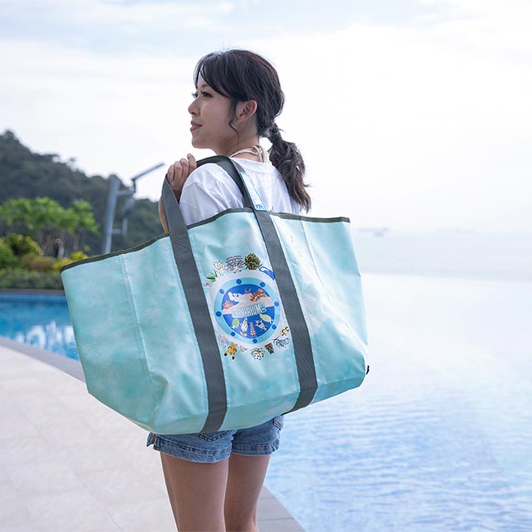 mic21ダイビングショップ[ OCEANARIUM ] 防水バッグ 50L トートバッグ