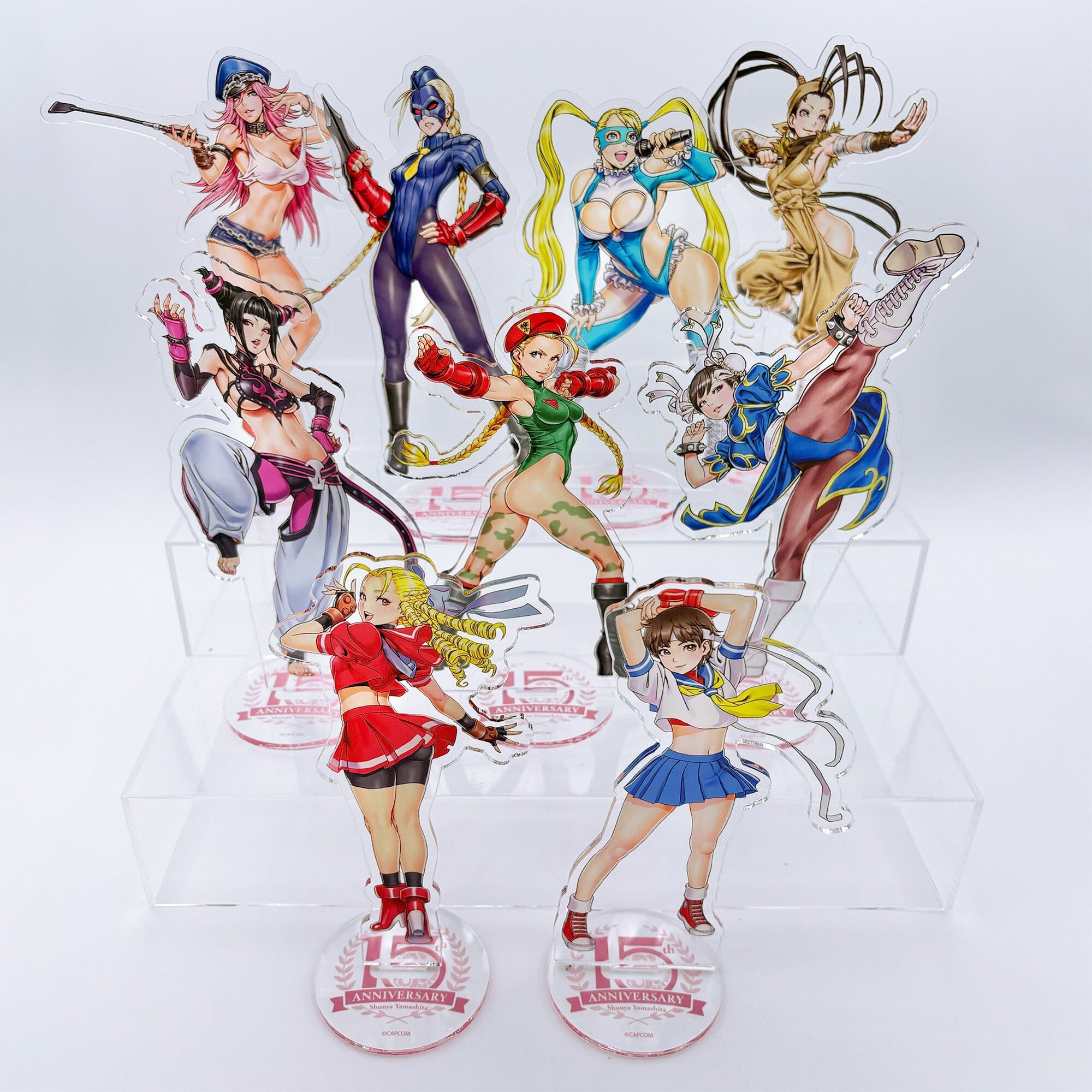 STREET FIGHTER 美少女」アクリルスタンド レインボー・ミカ/ 山下しゅんや