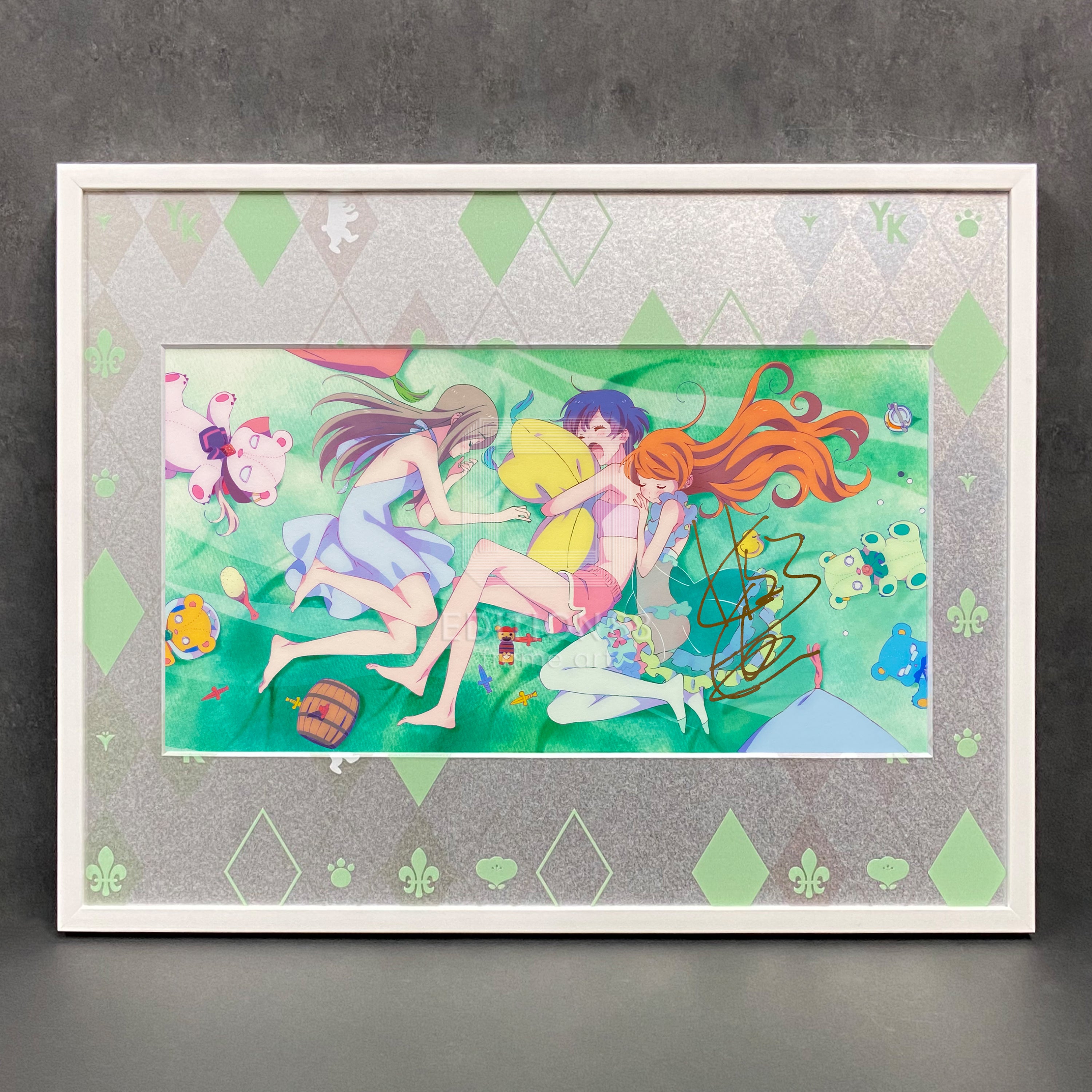 ユリ熊嵐」88グラフ6『エンディング4』 プラチナ版(幾原邦彦直筆サイン