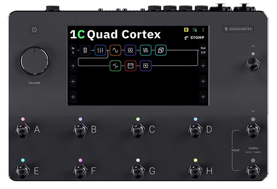 Neural DSP Quad Cortex - ギタリスト垂涎の機能が満載となった