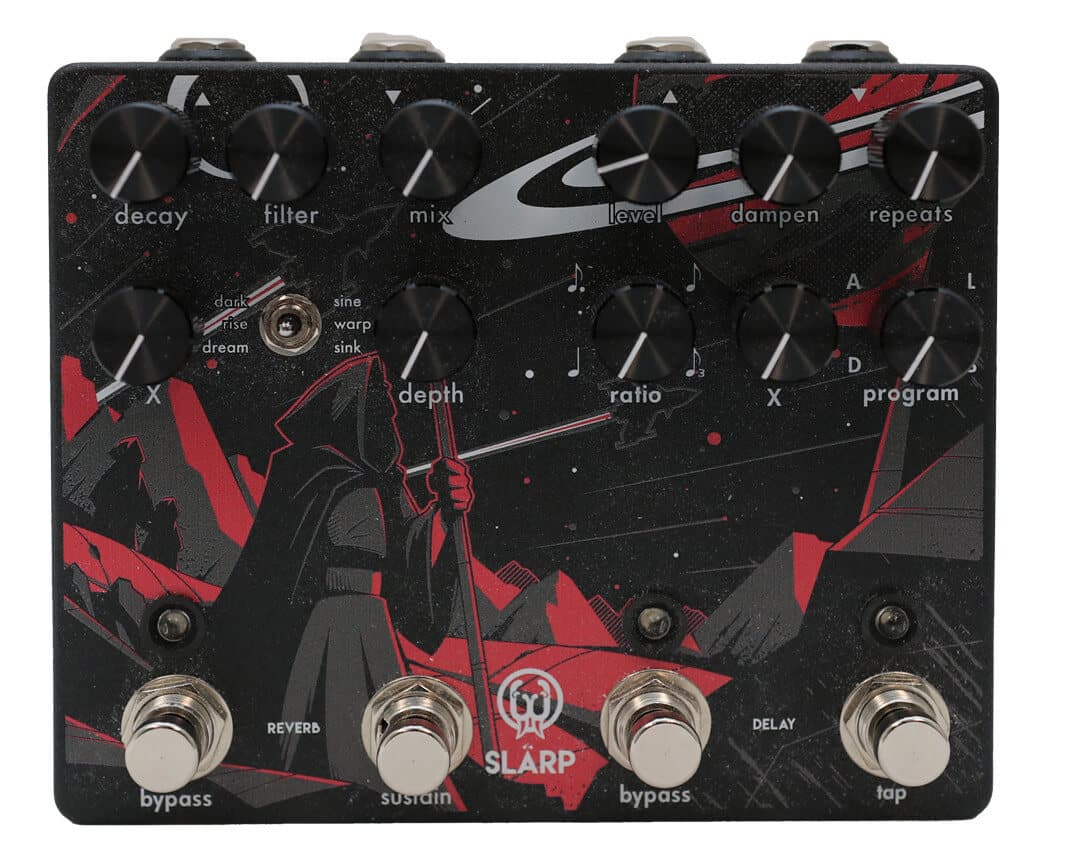 Walrus Audio SLARP - リバーブ「Slö」、ディレイ「ARP-87」の2機種が