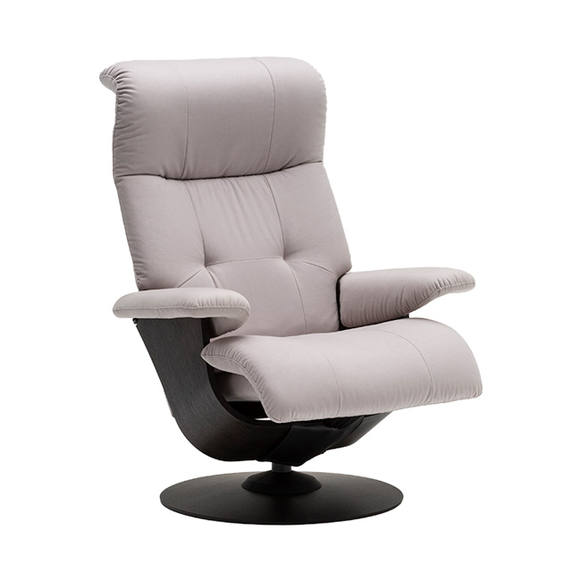 カリモク コロニアル リクライナー RC6030A682 スツール付 応接椅子