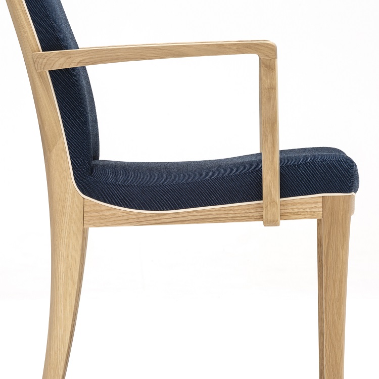 オンライン限定仕様】アームチェア CT7800 ナイトブルー ピュアオーク