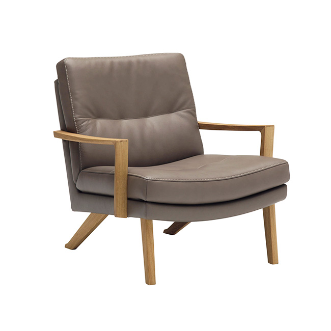 1人掛ソファ ZU1605 グレージュ ピュアオーク 通販 | 【公式】カリモク