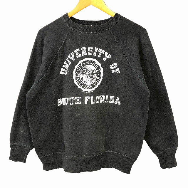 CHAMPION SWEAT SHIRT 60S 「ランタグ、ブラック×ホワイト、グッド