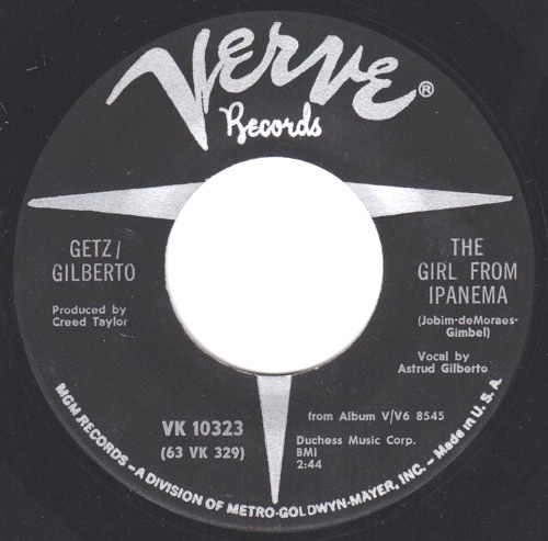 The Girl From Ipanema / Blowin' in the Wind by Getz/Gilberto