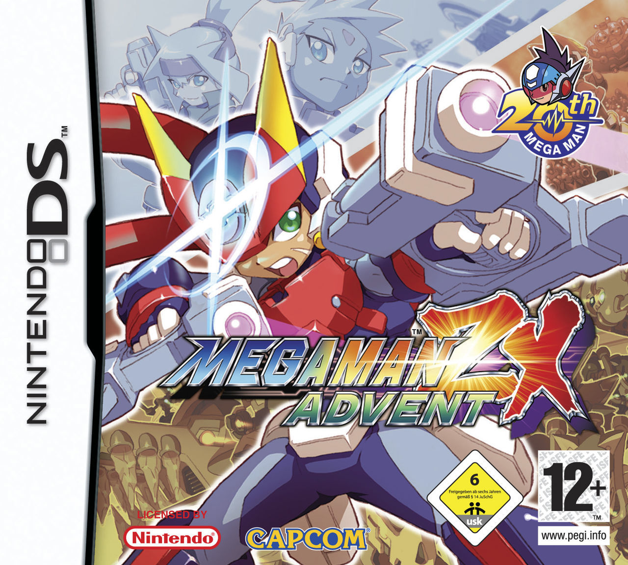 Mega Man ZX Advent (video game, robot, metroidvania, boss rush