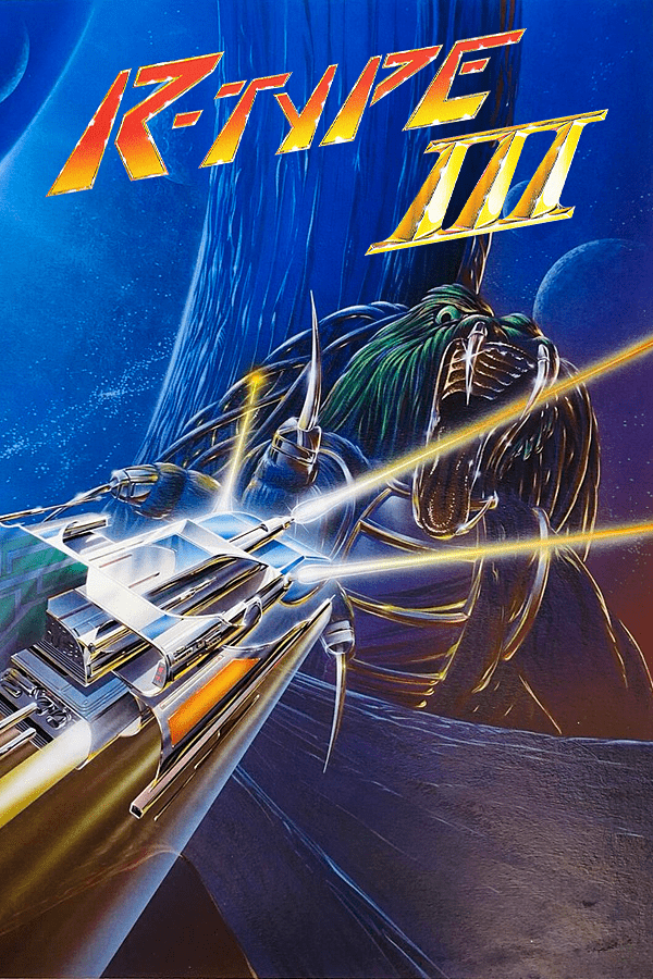 R-Type III (video game, scrolling shooter, alien, space) reviews