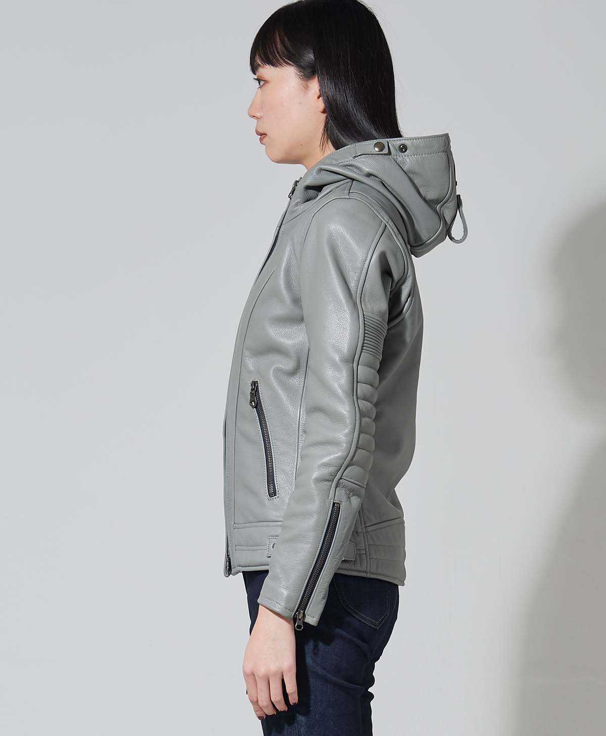 革ジャン フードレザージャケット｜カドヤ公式オンラインショップ｜MR