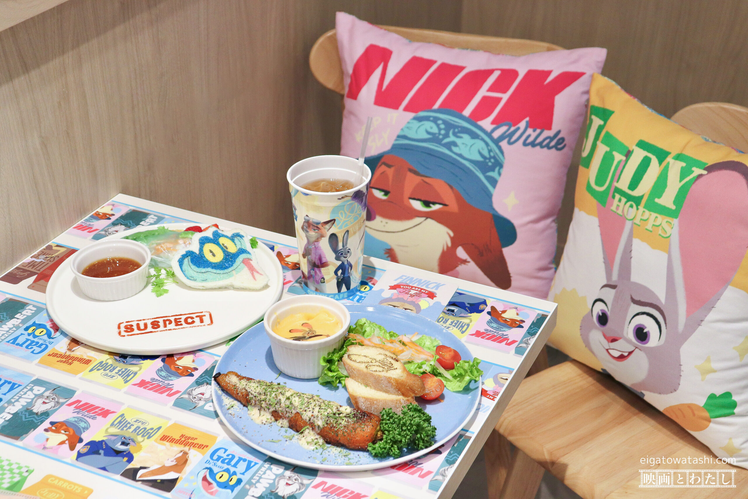 体験レポ】『ズートピア2』のスペシャルカフェが、梅田・KITTE