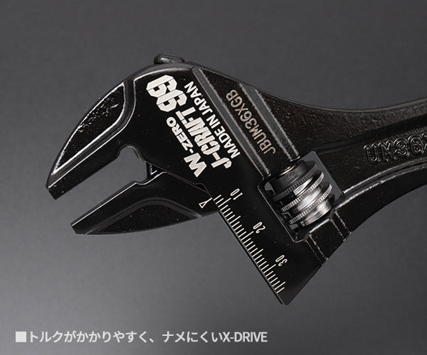ロブテックス J-CRAFT99 ハイブリッドモンキレンチX W-ZERO JBUM36XGB