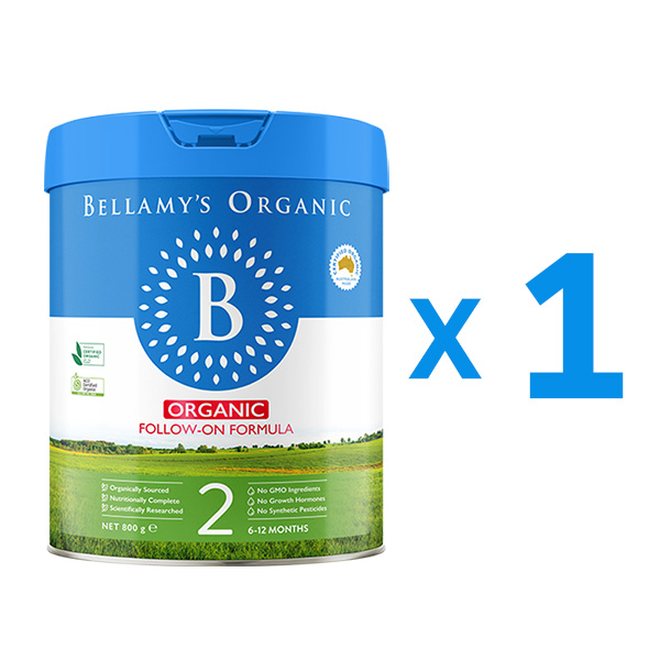 Bellamy's (ベラミーズ) オーガニック粉ミルク ステップ2 (6～12カ月