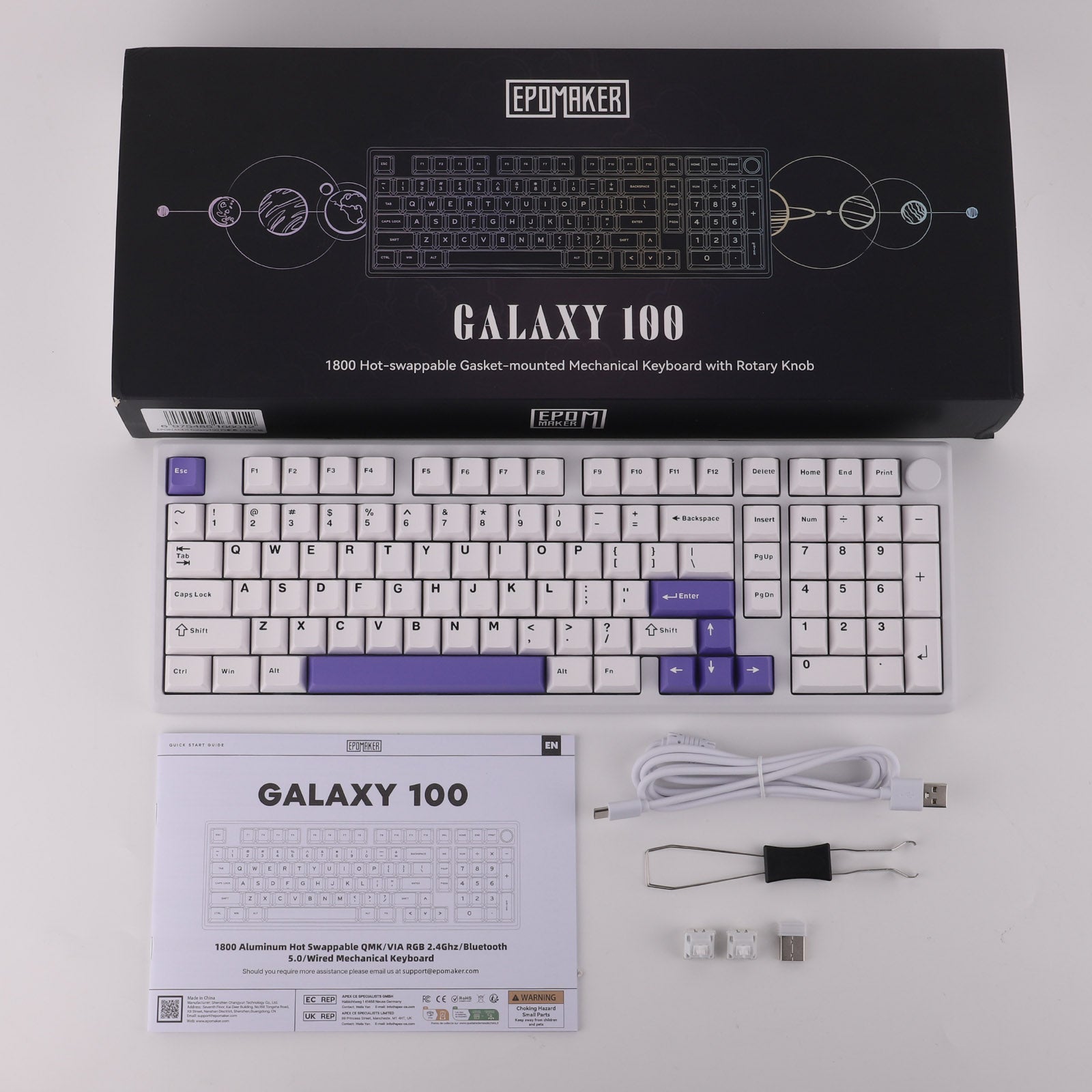 EPOMAKER Galaxy100 QMK/VIA – epomaker