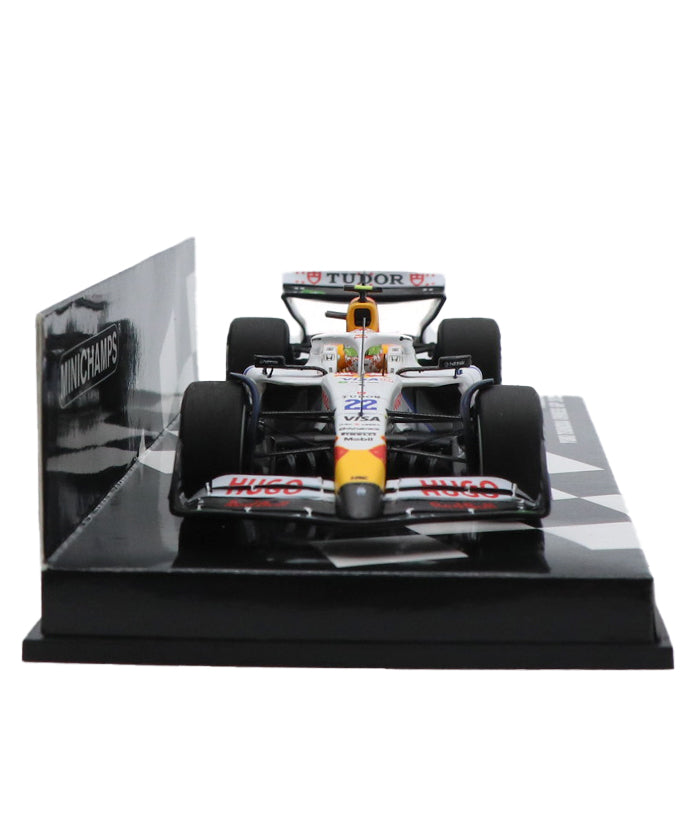 F1 1/64 ミニチャンプス 角田裕毅2023ラスベガスGPミニカー F1 1/64