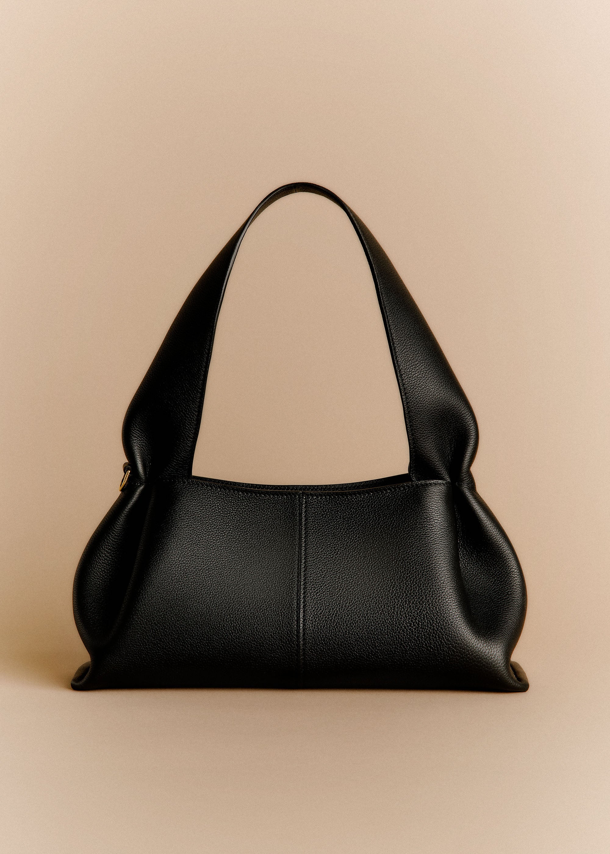 Polène | Bag - Numéro Neuf East-West - Textured Black – Polène EU