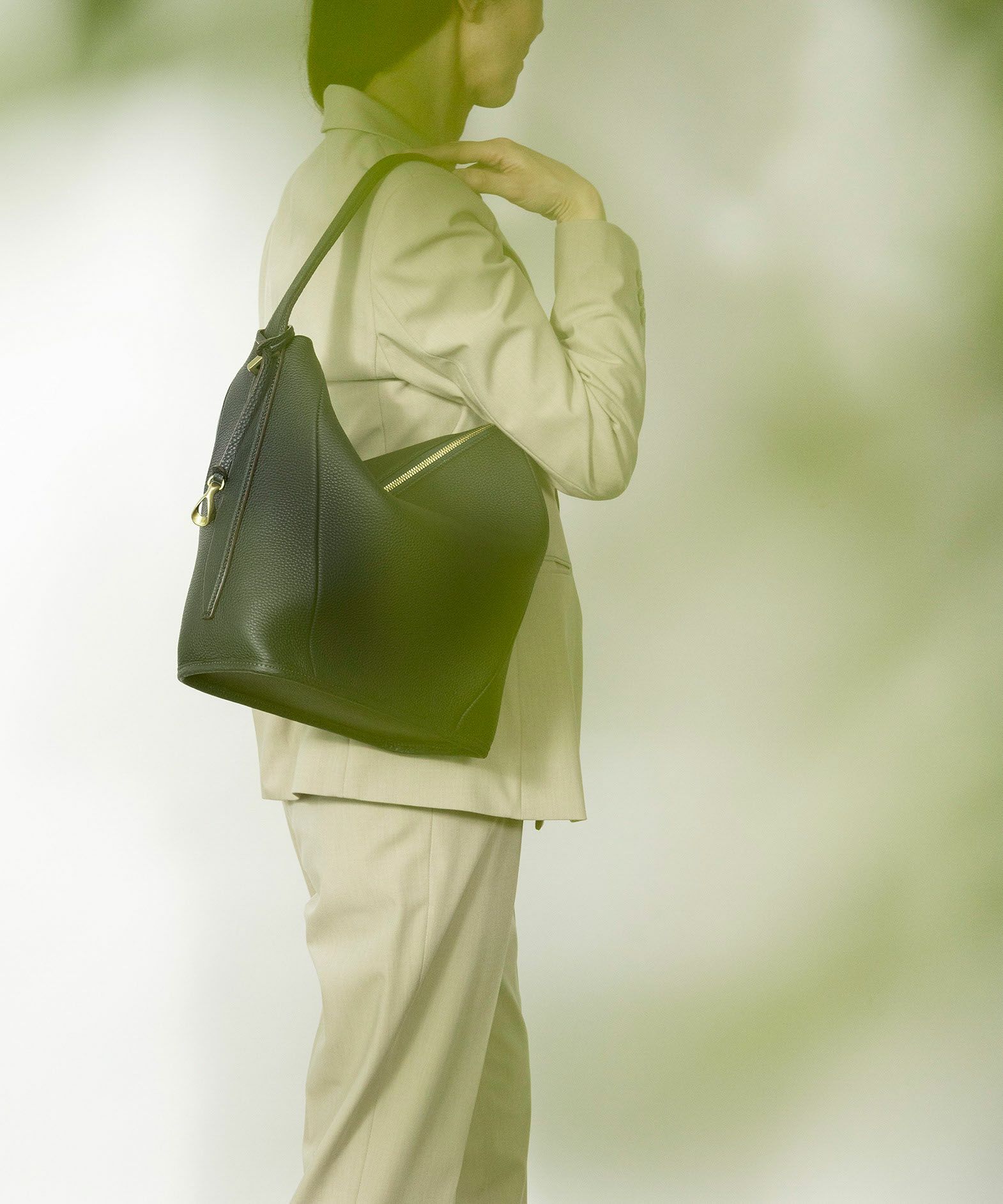 シュリンク 2Wayショルダーバッグ《Union》 - Black - | ETiAM