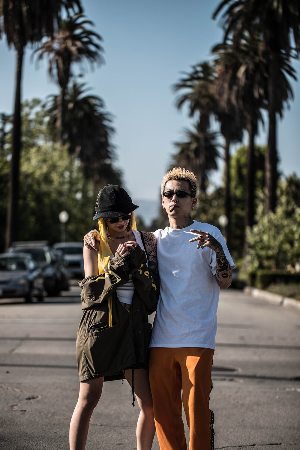 ゆるふわギャング “Palm Tree” & “Psychedeligood” Photo Shoot in LA