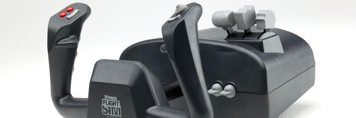CH Flight Sim Yoke | Simulation Game Accessories | Excalibur
